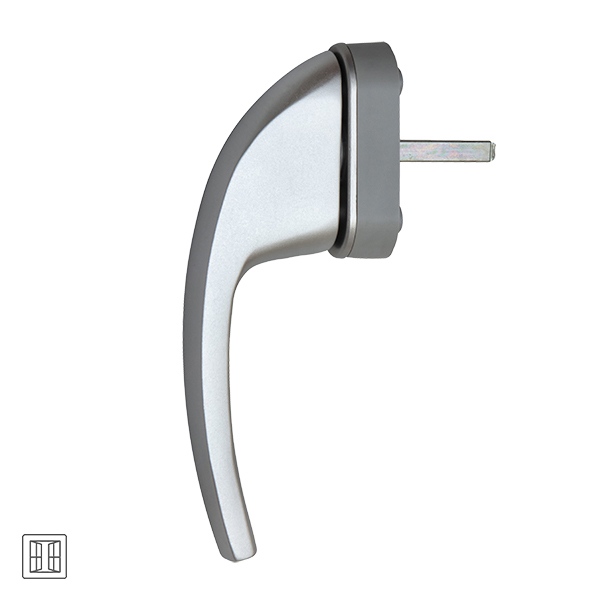 PVC Window Handle Anodized Coated Galaksi - Kayapen